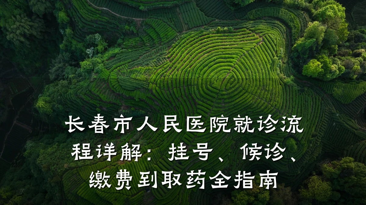 长春市人民医院就诊流程详解：挂号、候诊、缴费到取药全指南