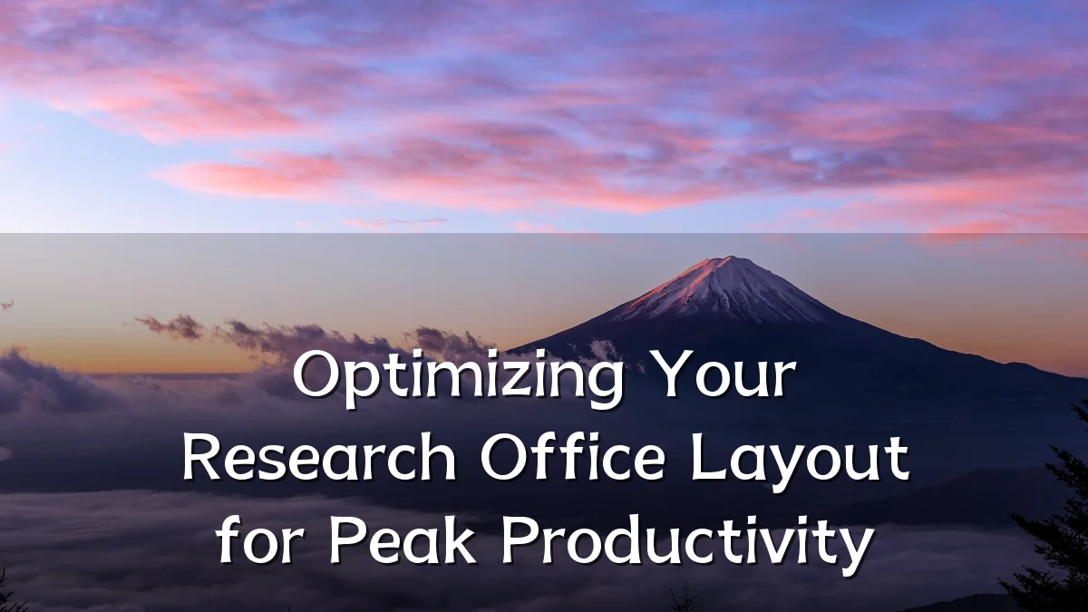 Optimizing Your Research Office Layout for Peak Productivity