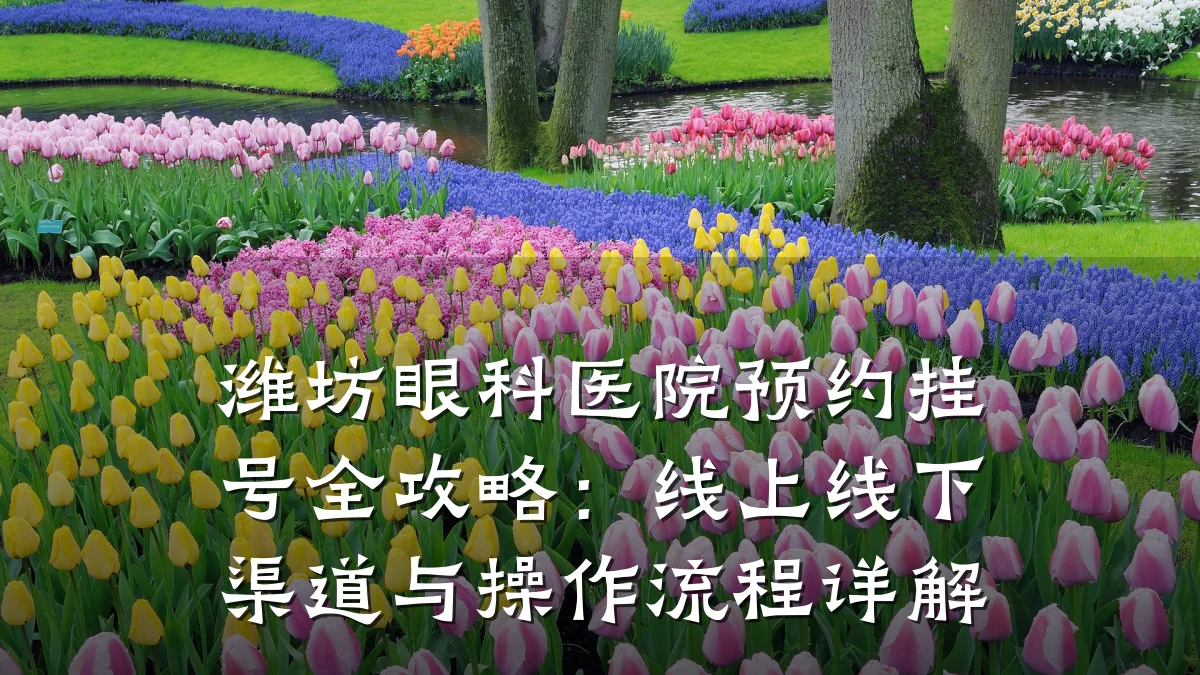 潍坊眼科医院预约挂号全攻略：线上线下渠道与操作流程详解