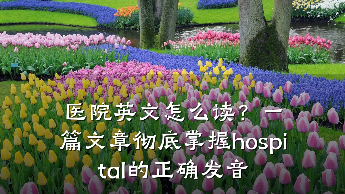 医院英文怎么读？一篇文章彻底掌握hospital的正确发音